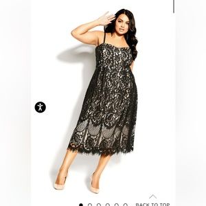 City Chic. Sweetie Darling Dress. XS 14 runs small. Check size chart.